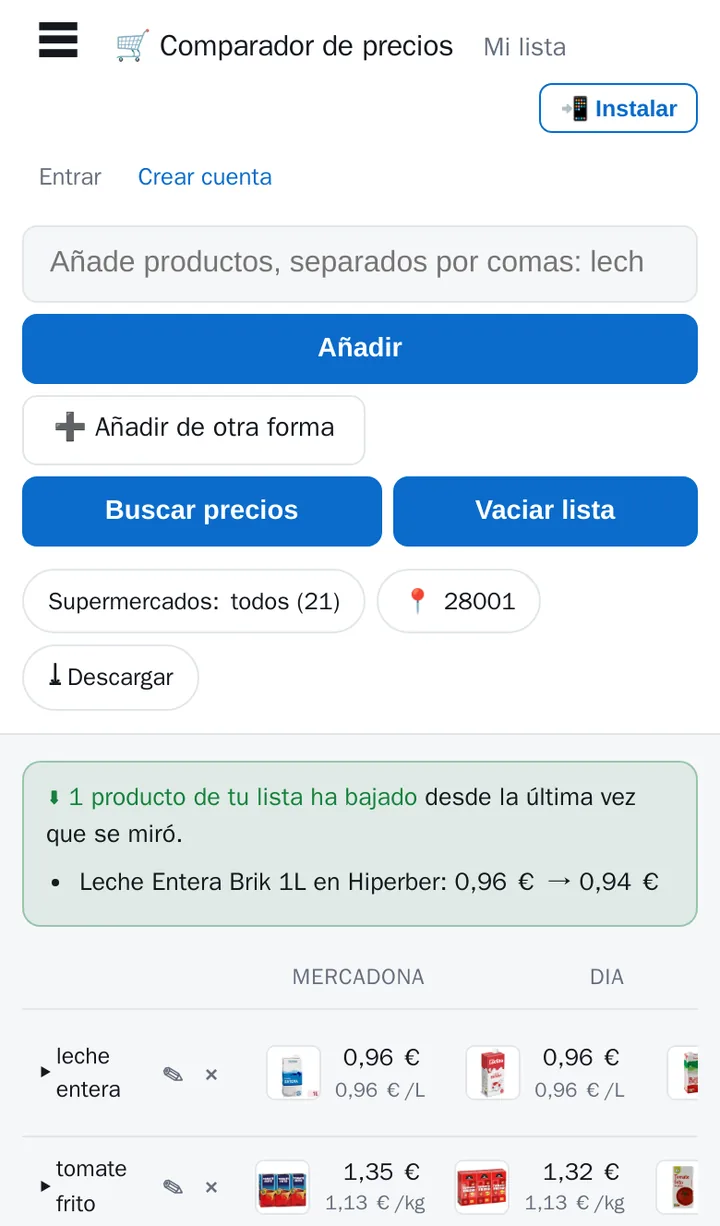 Paso 4: Busca los precios